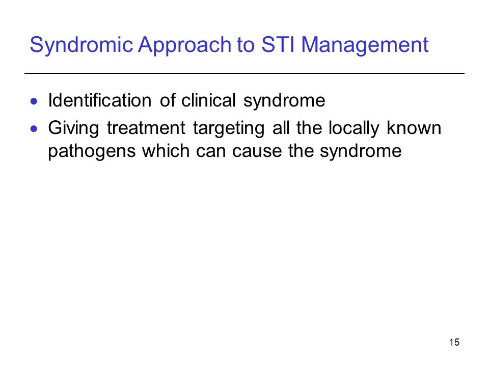 Syndromic management of std ppt presentation